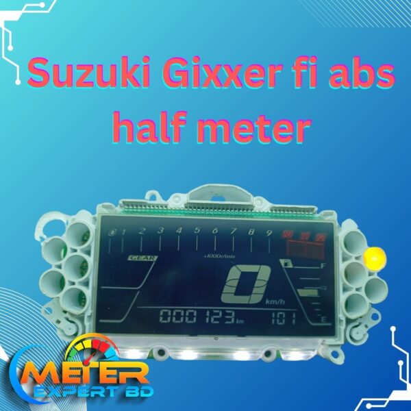Suzuki Gixxer Fi abs Meter circuit & Display