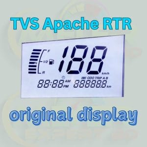 TVS Apache RTR Original Digital Speedometer Display