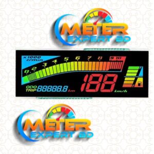 Yamaha FZ V2 Custom Meter Display